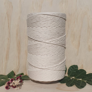 Natural Single Twist Macrame String- 4mm 1kg