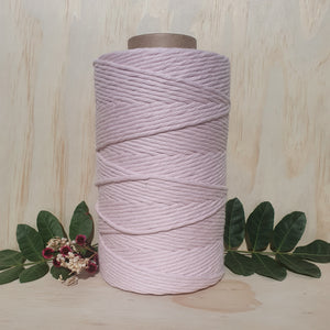 Pastel Pink Single Twist Macrame String- 4mm 1kg