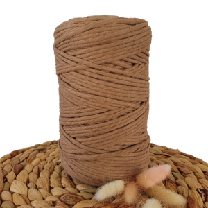 5mm Luxe Cotton - Earth Brown