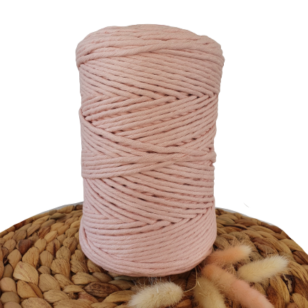 5mm Luxe Cotton - Blush Pink