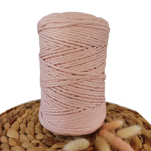 5mm Luxe Cotton - Blush Pink