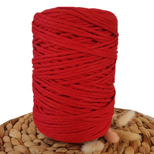 5mm Luxe Cotton - True Red