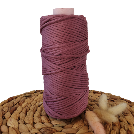 Grape Nectar- Egyptian Giza String - 5mm Premium Cotton 500g