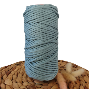 Oil Blue- Egyptian Giza String - 5mm Premium Cotton 500g