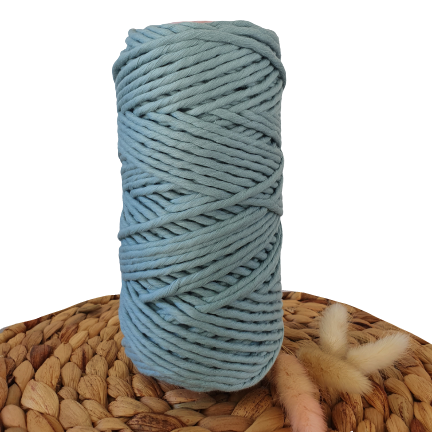 Oil Blue- Egyptian Giza String - 5mm Premium Cotton 500g