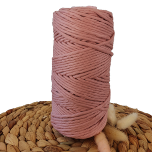 Antique Rose- Egyptian Giza String - 5mm Premium Cotton 500g