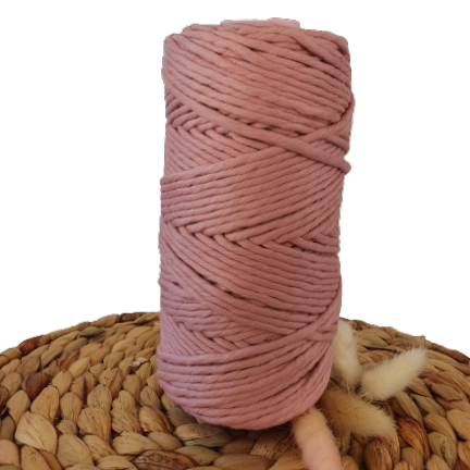 Antique Rose- Egyptian Giza String - 5mm Premium Cotton 500g