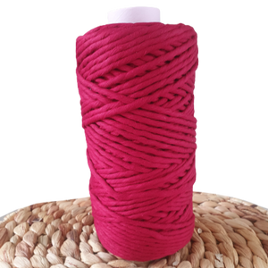 Rumba Red - Egyptian Giza String - 5mm Premium Cotton 500g