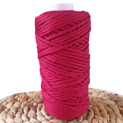 Rumba Red - Egyptian Giza String - 5mm Premium Cotton 500g