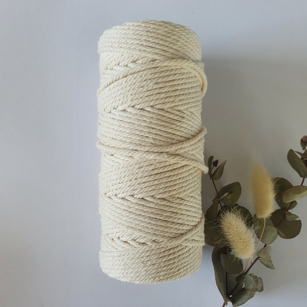 3mm 3ply Eco Minis - Recycled Cotton Cord