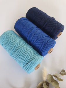 3mm 3ply Eco Minis - Recycled Cotton Cord