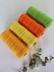 3mm 3ply Eco Minis - Recycled Cotton Cord