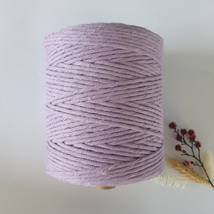 Lilac Macrame Cord - Eco range 3mm single twist 1kg